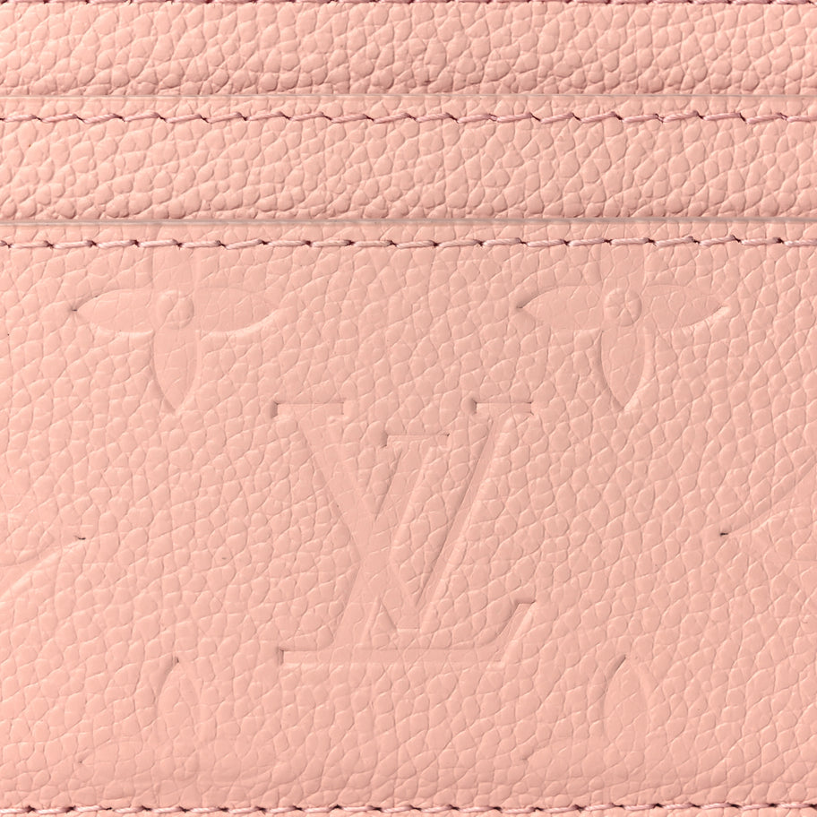 Louis Vuitton Empreinte Monogram LV Charms Card Holder Pink Opale Image 6