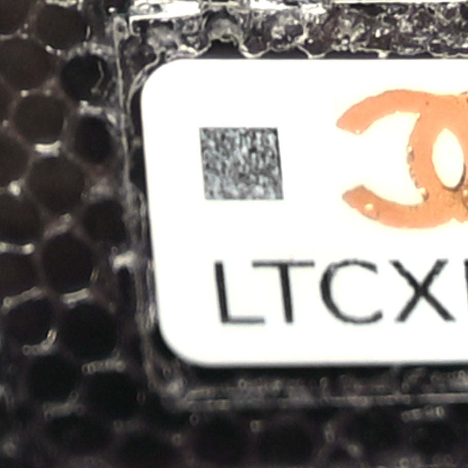 Chanel Caviar Quilted Small Cosmetic Case Black Image 8