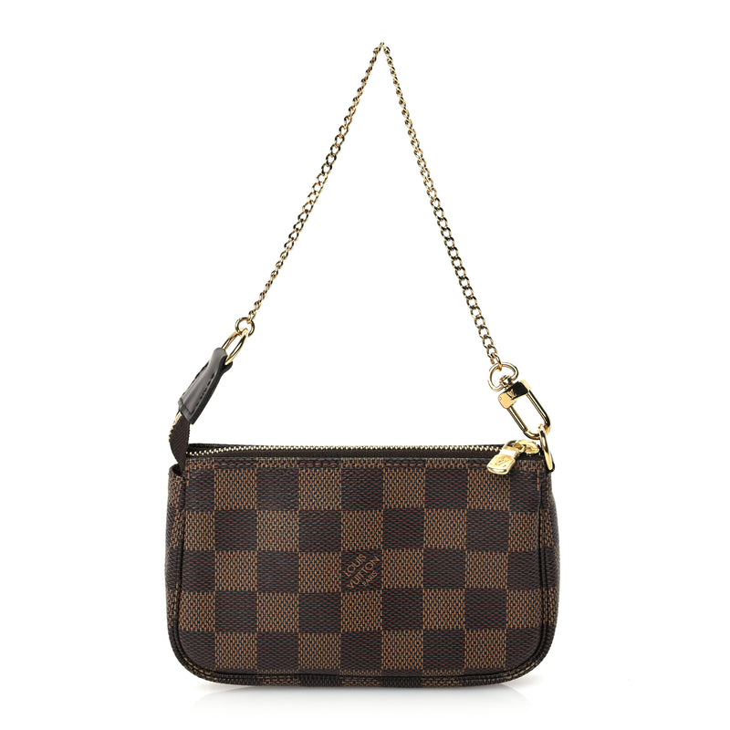  Louis Vuitton Damier Ebene Mini Pochette Accessories