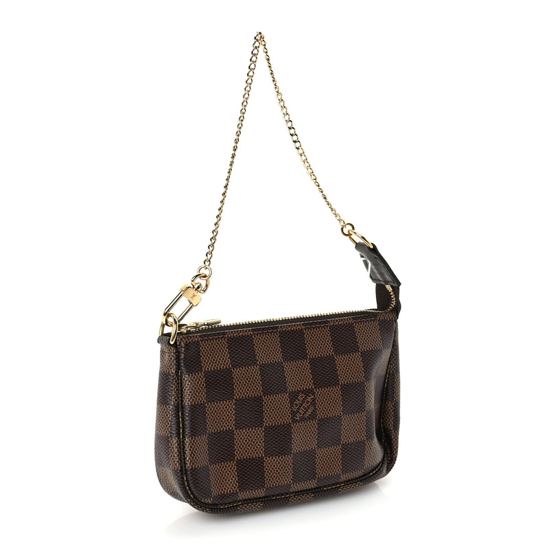  Louis Vuitton Damier Ebene Mini Pochette Accessories