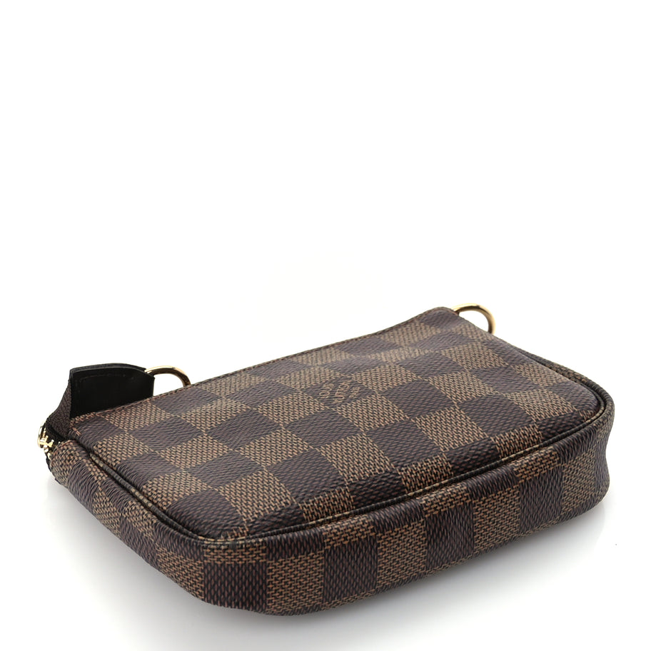Louis Vuitton Damier Ebene Mini Pochette Accessories Image 3