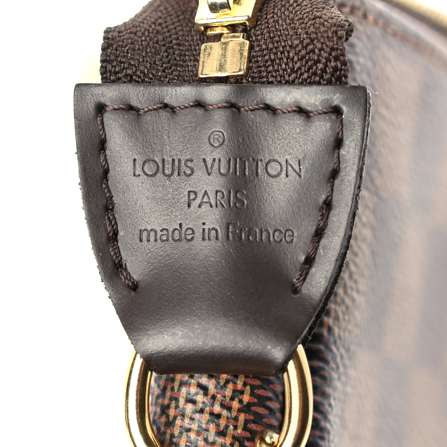 Louis Vuitton Damier Ebene Mini Pochette Accessories Image 5