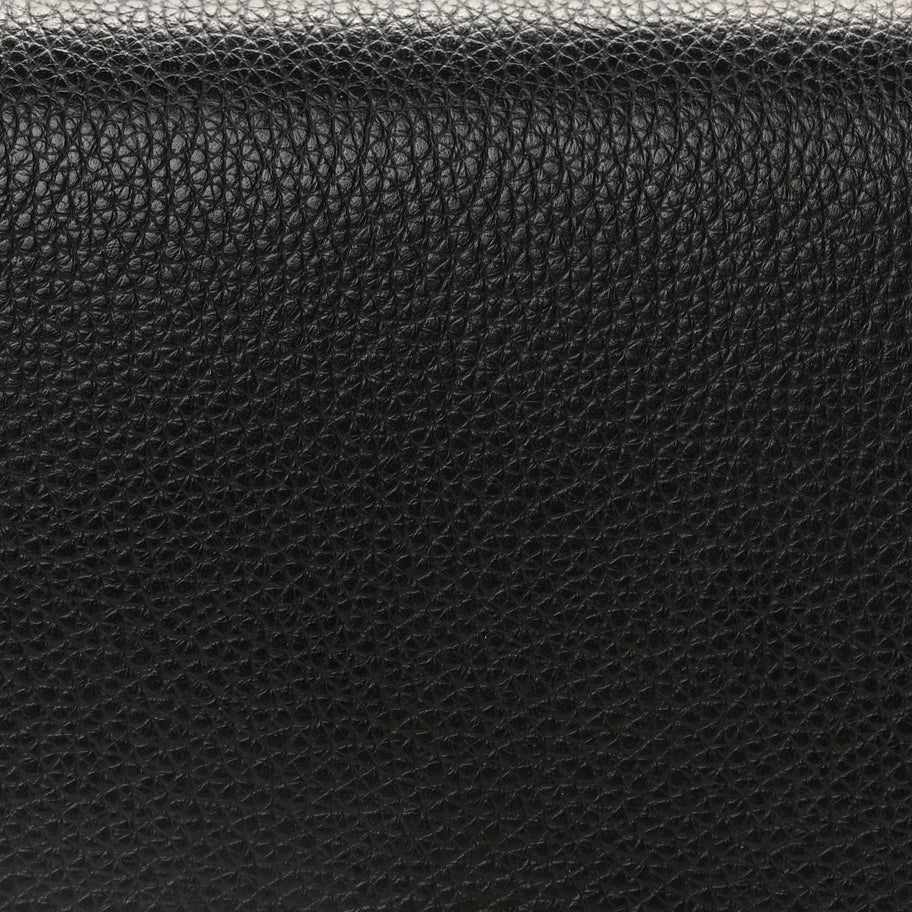 Mulberry Small Classic Grain Calfskin Small Darley Satchel Black Image 6