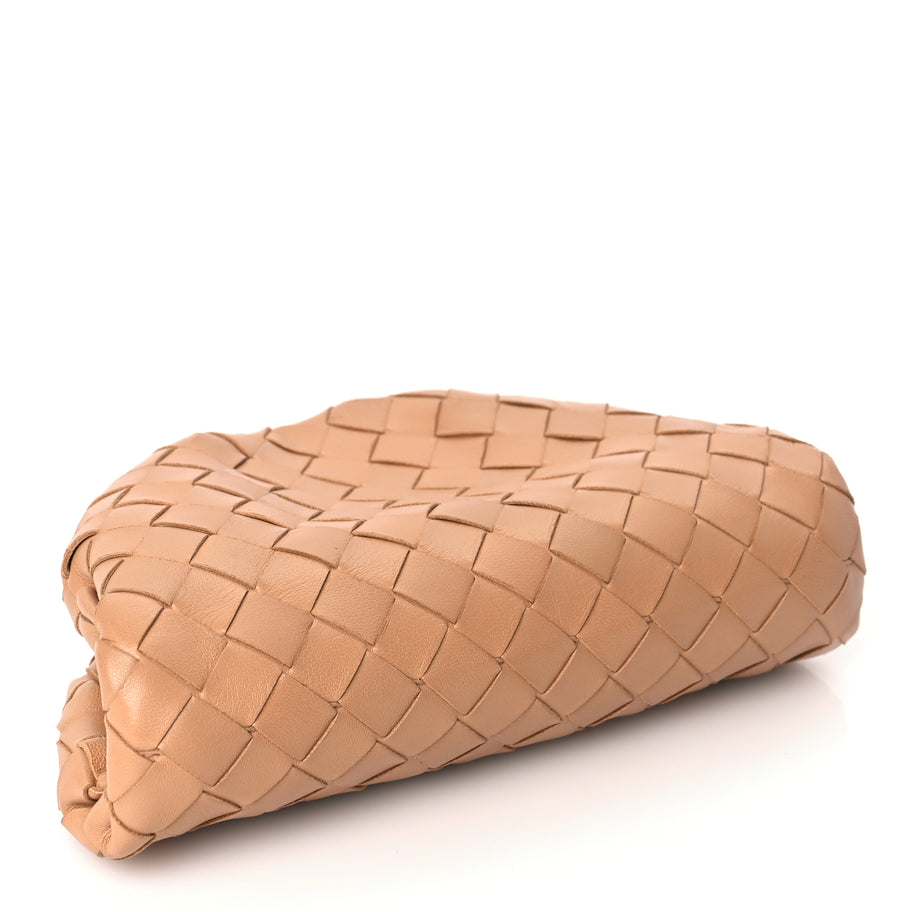 Bottega Veneta Nappa Intrecciato The Mini Pouch Almond Image 3