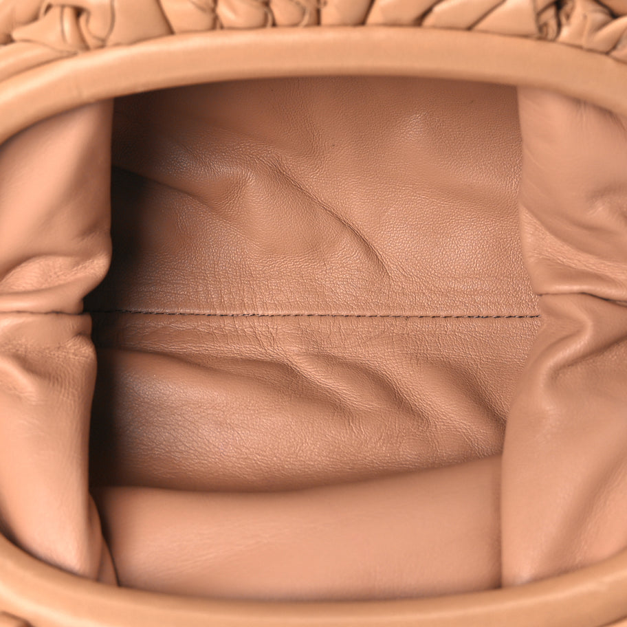 Bottega Veneta Nappa Intrecciato The Mini Pouch Almond Image 4