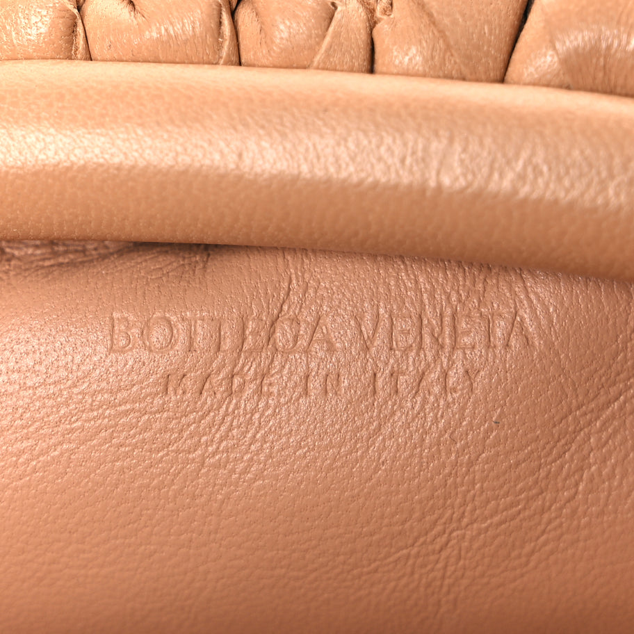 Bottega Veneta Nappa Intrecciato The Mini Pouch Almond Image 5