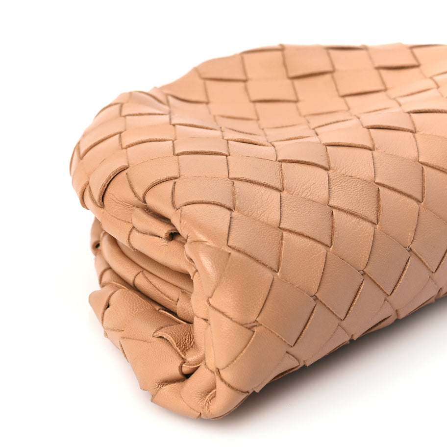 Bottega Veneta Nappa Intrecciato The Mini Pouch Almond Image 7