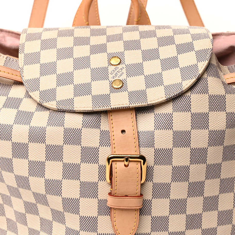 Louis Vuitton Damier Azur Sperone Backpack Image 6