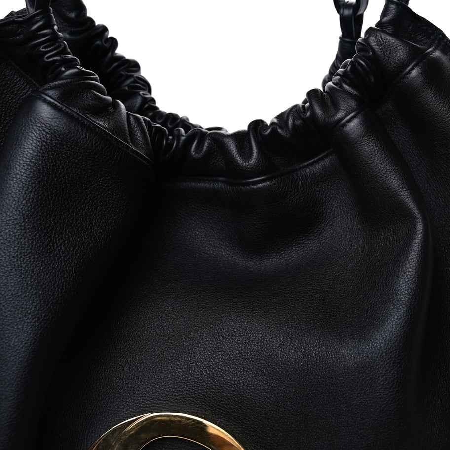 Gucci Calfskin Large Blondie Tote Black Image 6