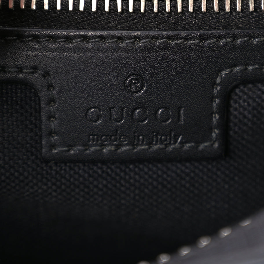 Gucci Soft GG Supreme Monogram Web Belt Bag Black Grey Image 5