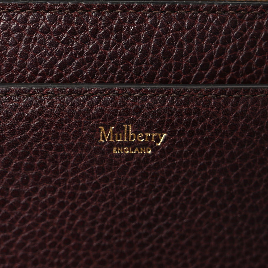 Mulberry Leather Large Darley Oxblood Oxblood Image 5