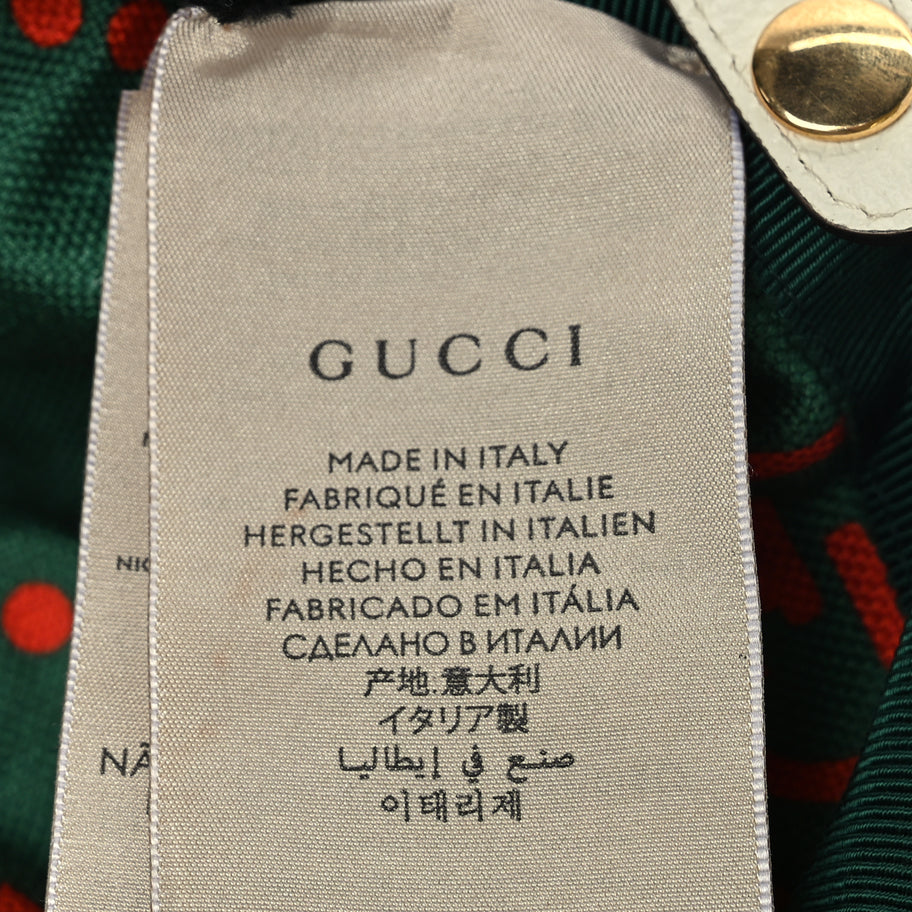 Gucci GUCCI X ADIDAS Dollar Calfskin Trefoil Stefanos Baseball Hat S Black Image 8