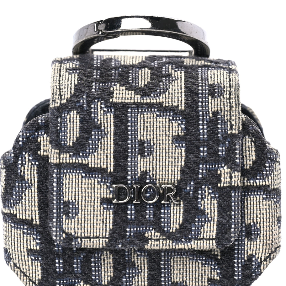 Christian Dior Oblique Airpod Pro Case  Blue Image 3