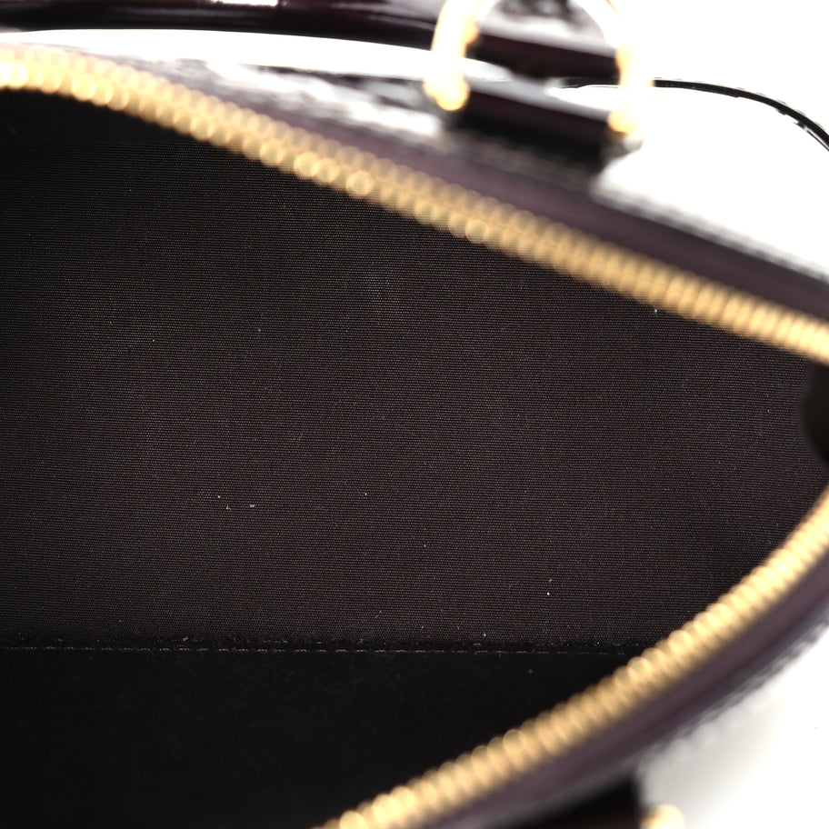 Louis Vuitton Vernis Alma BB Amarante Image 4