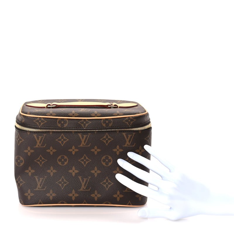  Louis Vuitton Monogram Nice BB Brown