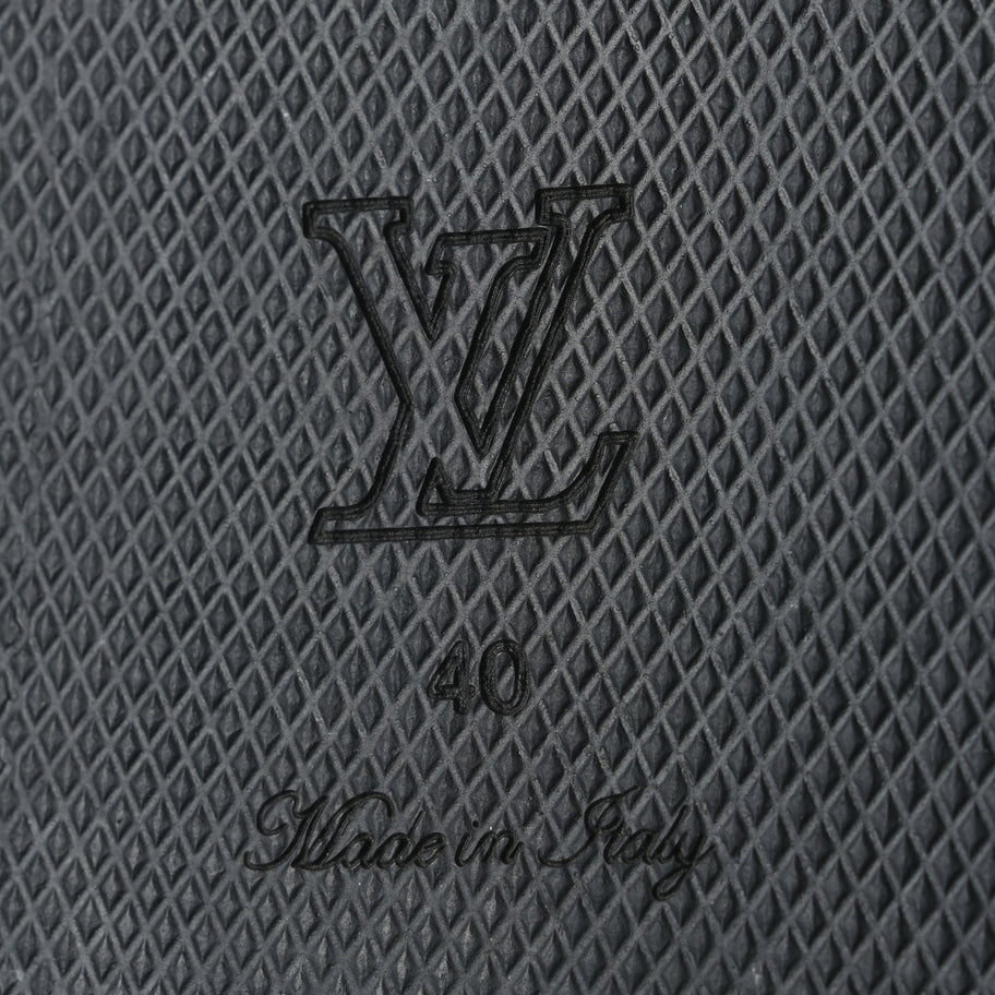Louis Vuitton Jacquard Since 1854 Flat Arcade Sandals 40 Grey Image 7