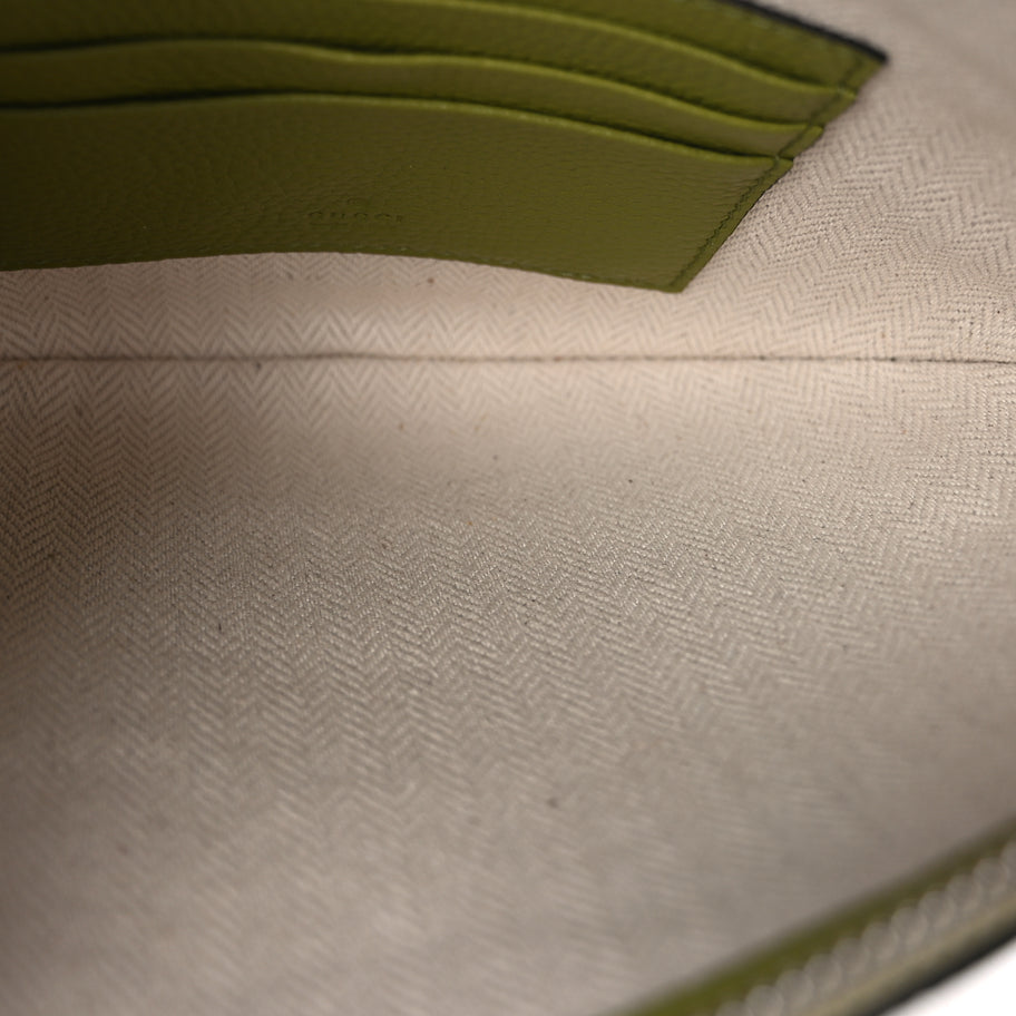 Gucci Pebbled Calfskin Mini B Shoudler Bag  Green Image 4