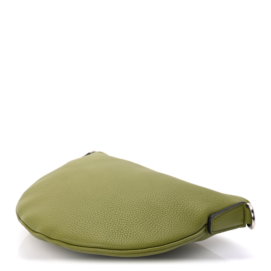 Gucci Pebbled Calfskin Mini B Shoudler Bag  Green Image 7