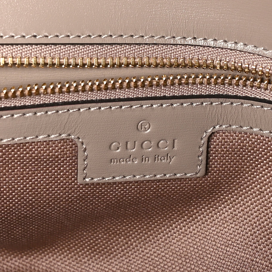 Gucci GG Shadow Monogram Small Luce Shoulder Bag Beige Image 5