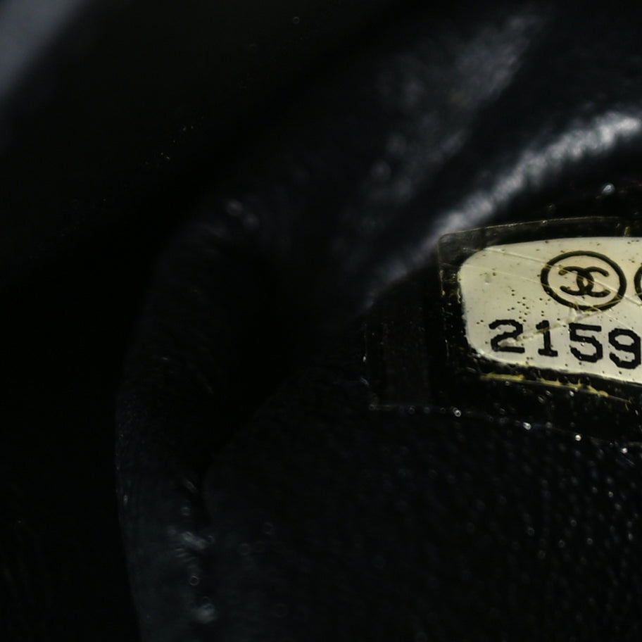 Chanel Calfskin Quilted Spoon Charms Brasserie 2.55 Reissue 225 Flap  Black Image 6