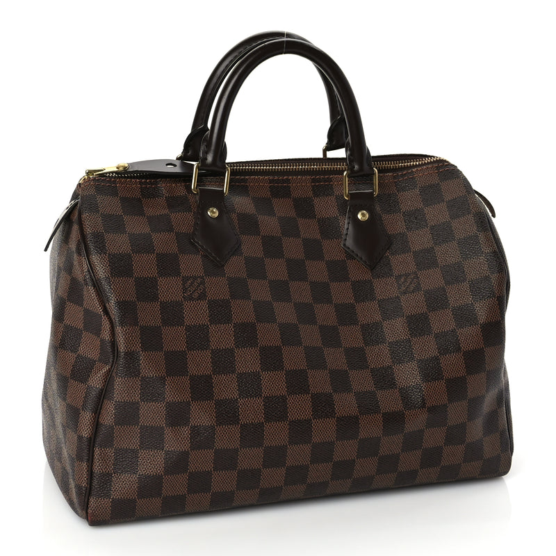  Louis Vuitton Speedy 30 Damier Ebene