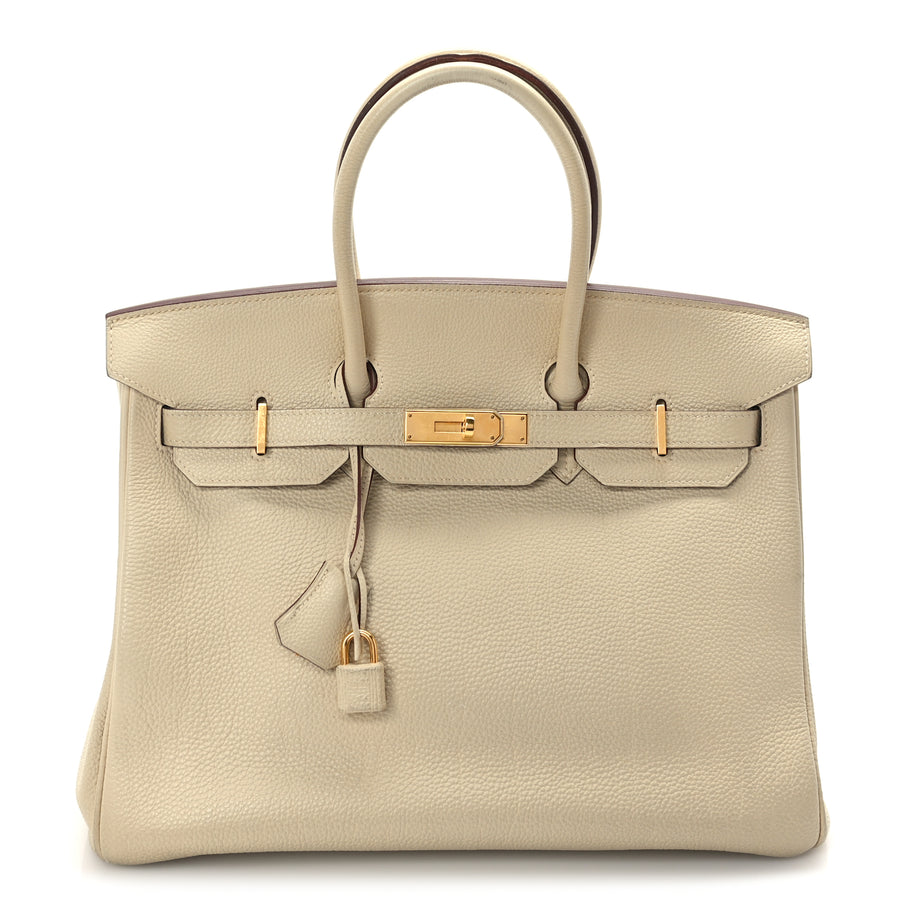 Hermes Togo Birkin 35 Parchemin Image 1