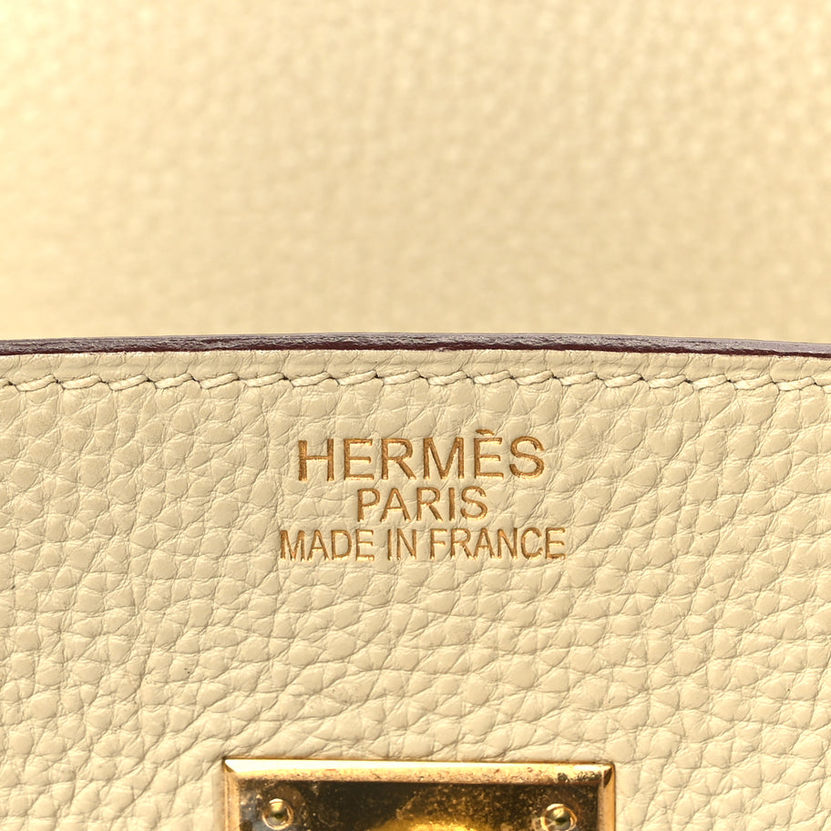 Hermes Togo Birkin 35 Parchemin Image 5