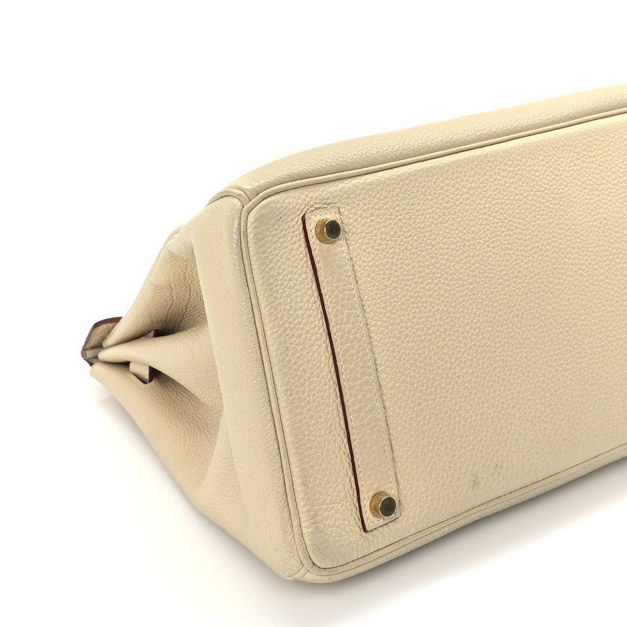 Hermes Togo Birkin 35 Parchemin Image 8