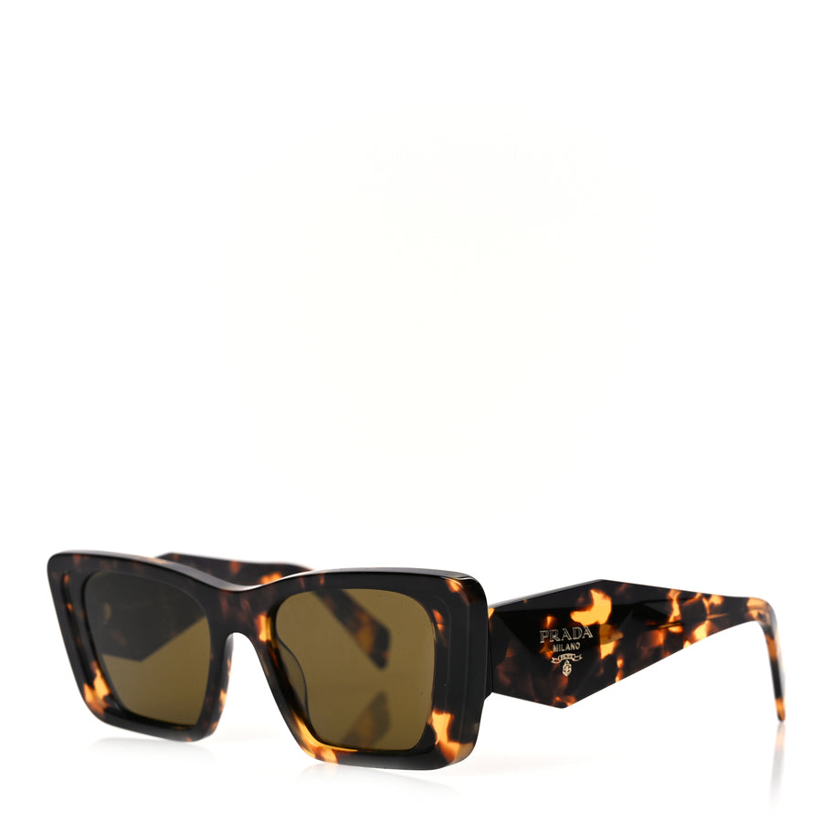 Prada Acetate Symbole Sunglasses SPR 08Y Havana Image 1