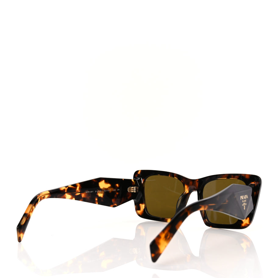Prada Acetate Symbole Sunglasses SPR 08Y Havana Image 3
