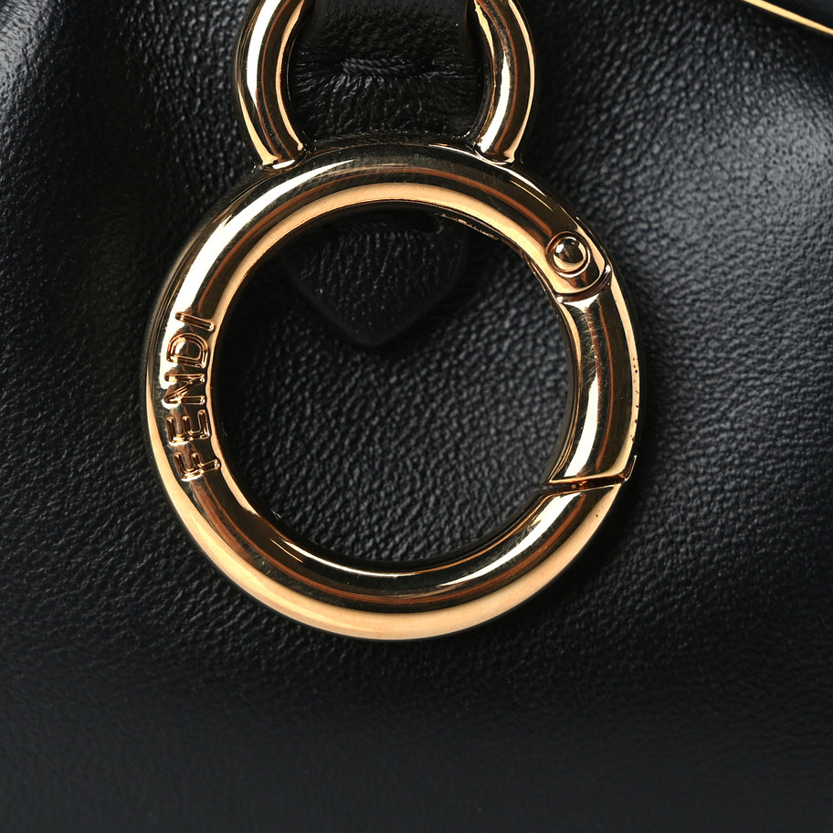 Fendi FENDI Shiny Nappa Nano Fendi First Bag Charm Black Image 6