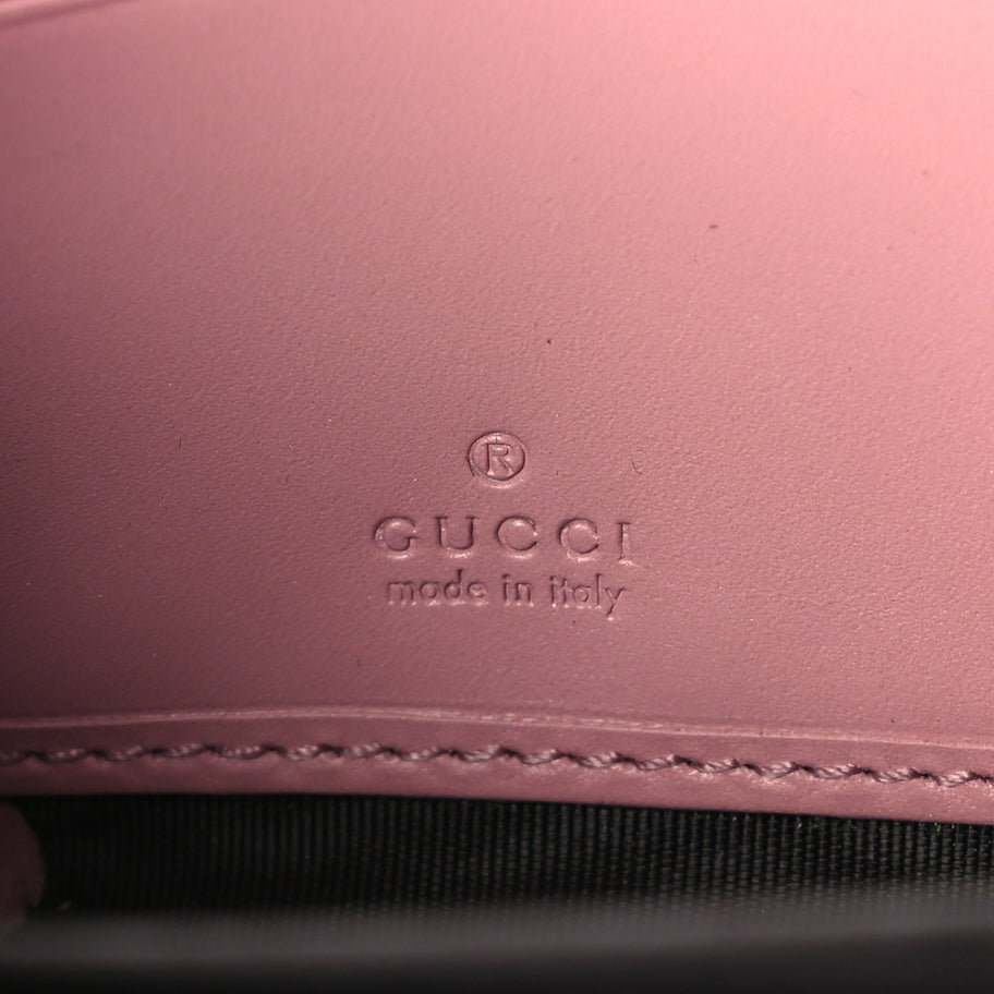 Gucci Guccissima Signature Zip Around Wallet Soft Pink Image 6
