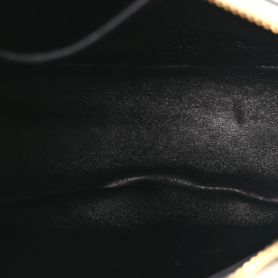 Prada Soft Calfskin Mini Arque Shoulder Bag White Image 4