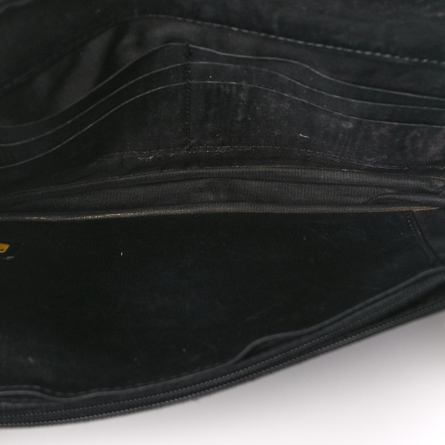 Chanel Caviar Timeless CC Wallet On Chain WOC Black Image 4