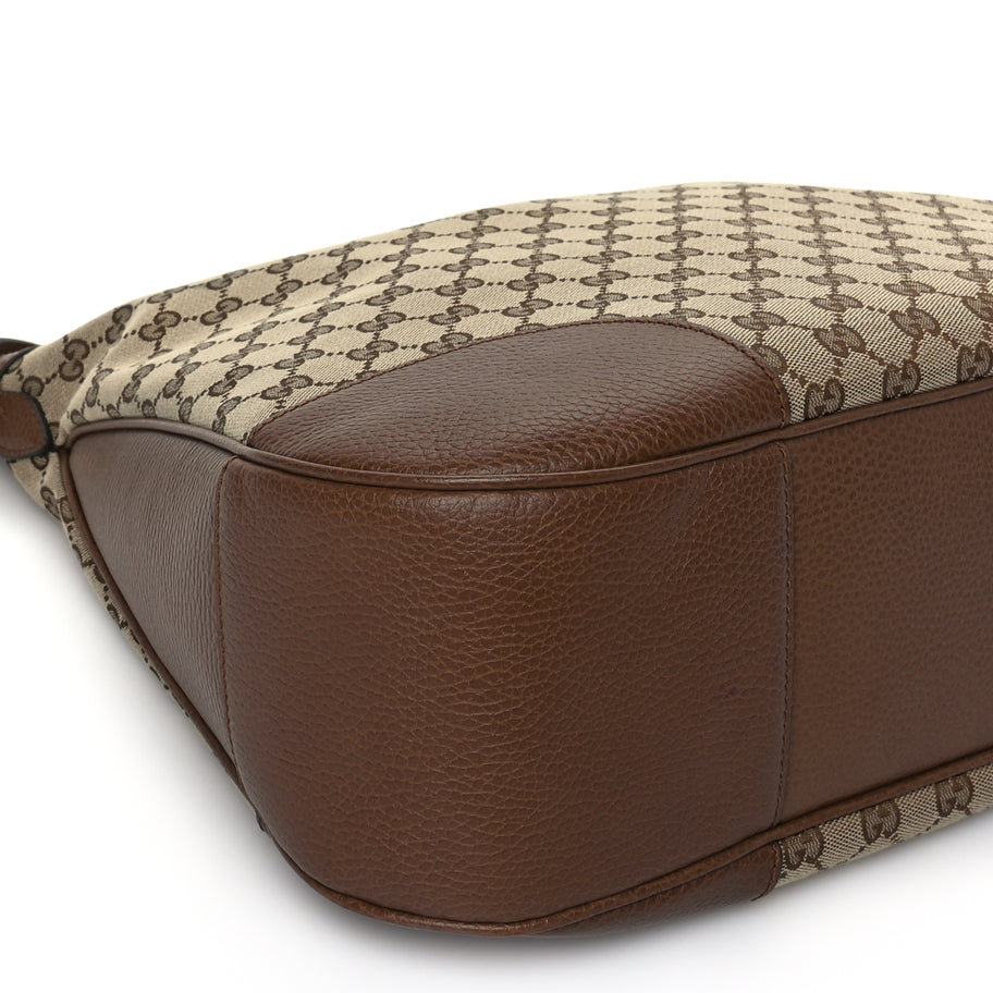 Gucci Soft GG Monogram Large Margaux Hobo Brown Image 7