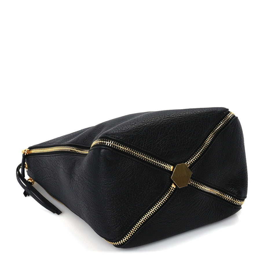 Mulberry Textured Goatskin Camden Black Image 3