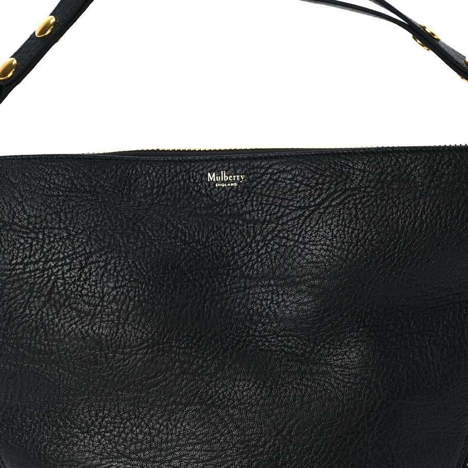Mulberry Textured Goatskin Camden Black Image 6
