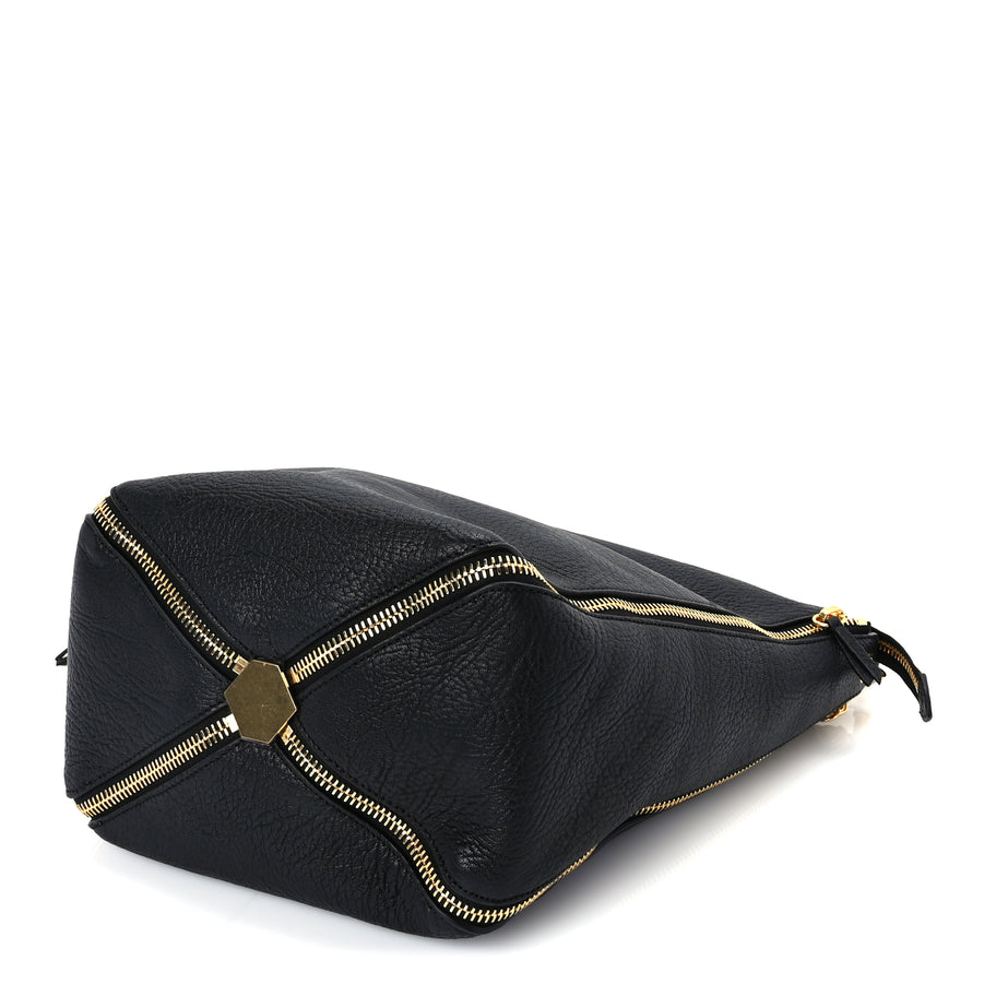 Mulberry Textured Goatskin Camden Black Image 8