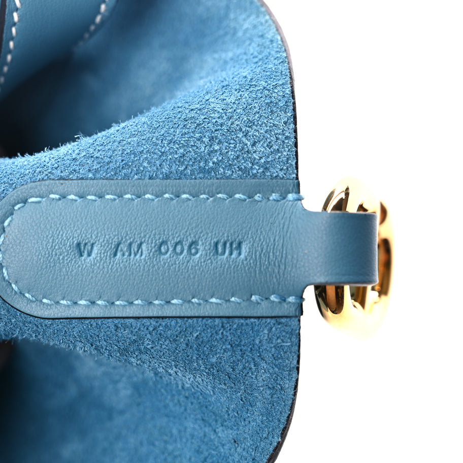 Hermes Taurillon Clemence Swift In-The-Loop 18 Blue Jean Image 6