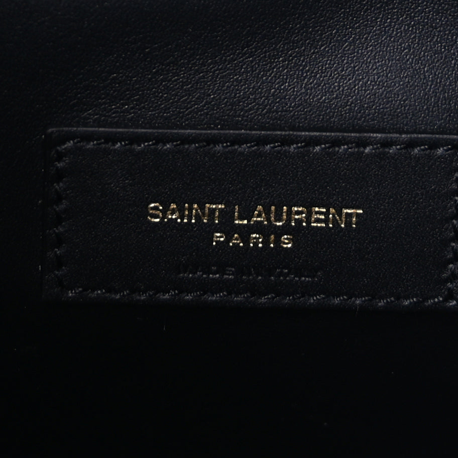 Saint Laurent Supple Calfskin Large Le 5 A 7 Soft Hobo Black Image 5