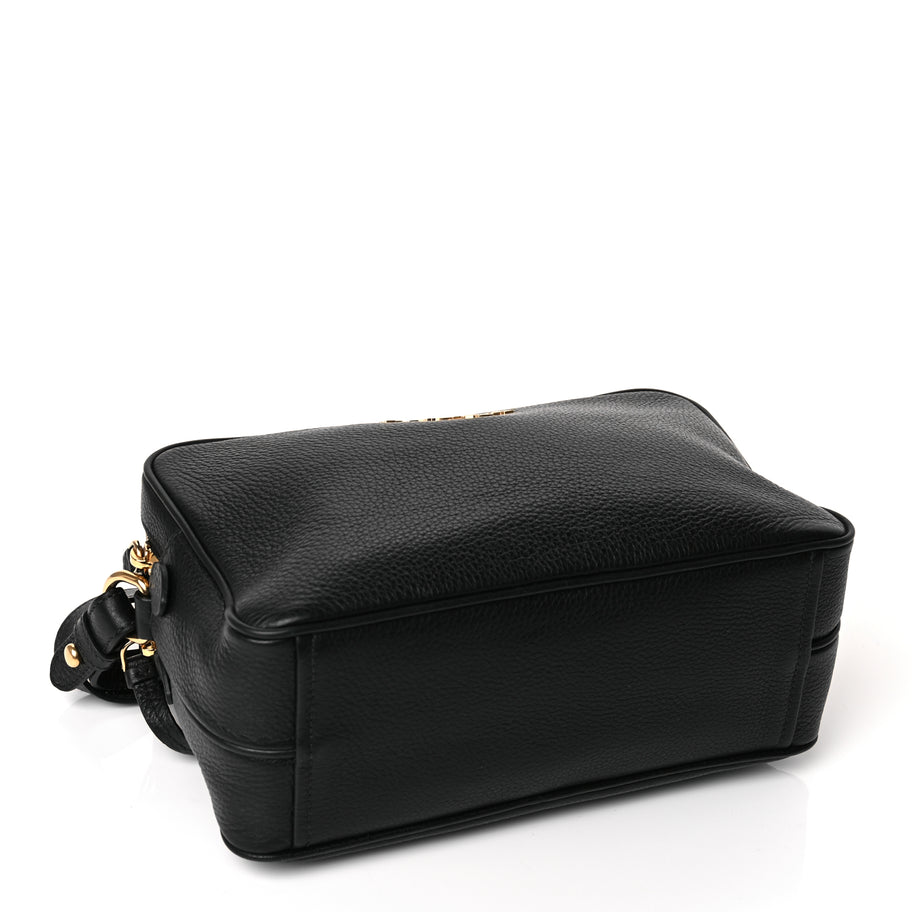 Prada Vitello Phenix Camera Bag Black Image 3