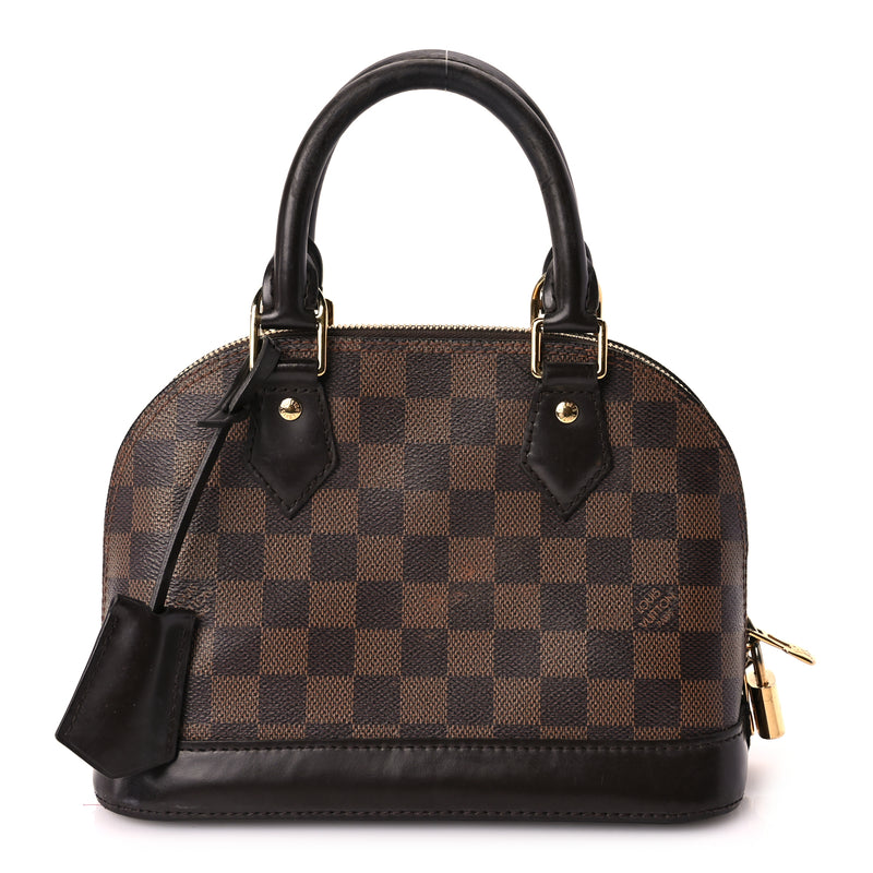  Louis Vuitton Damier Ebene Alma BB