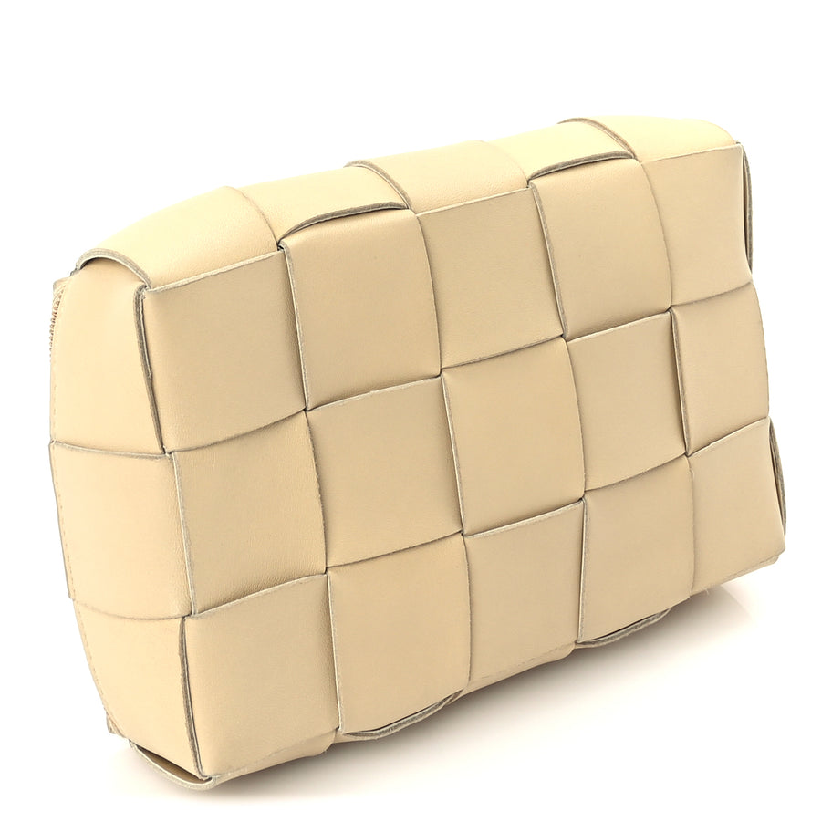 Bottega Veneta Maxi Intrecciato Travel Case  Porridge Image 2