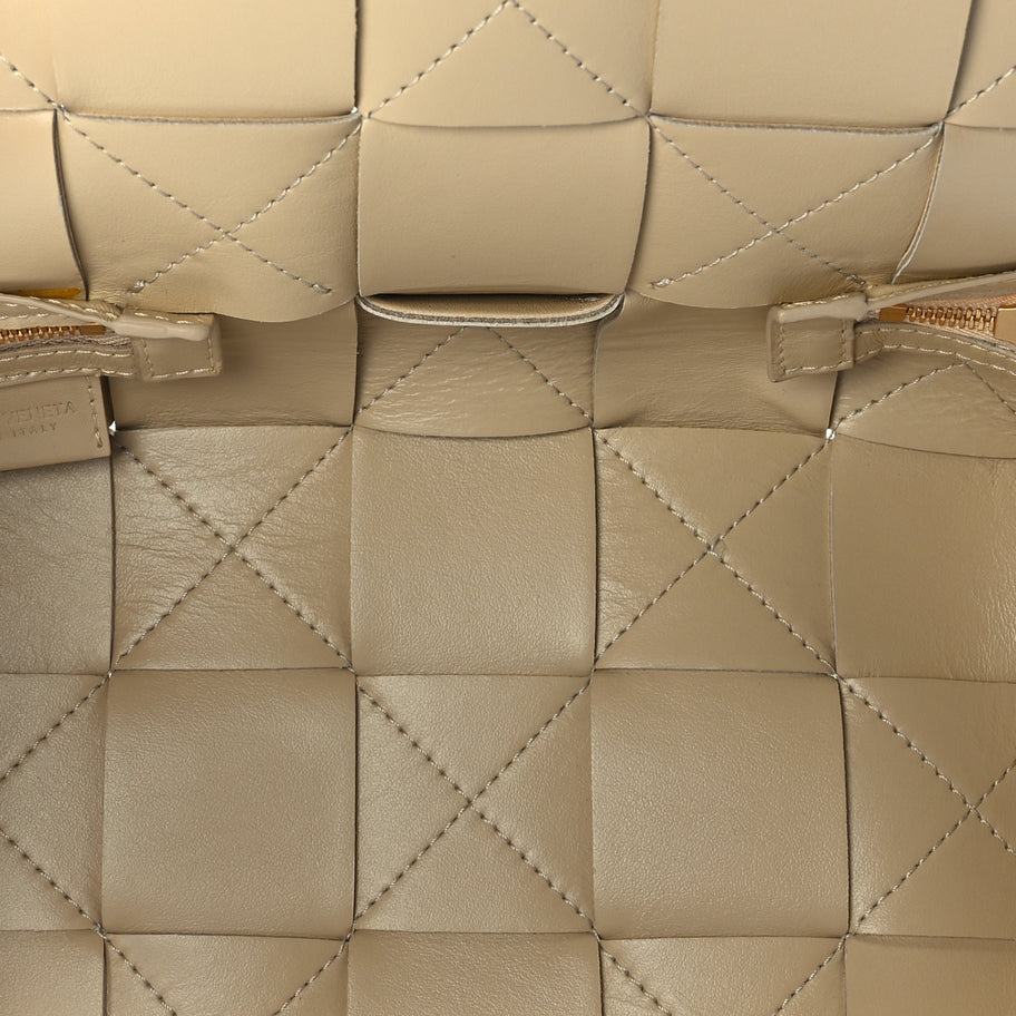 Bottega Veneta Maxi Intrecciato Travel Case  Porridge Image 4