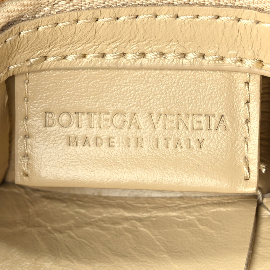 Bottega Veneta Maxi Intrecciato Travel Case  Porridge Image 5