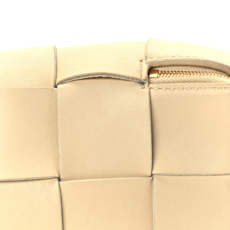 Bottega Veneta Maxi Intrecciato Travel Case  Porridge Image 6