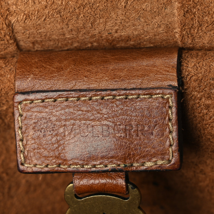 Mulberry Grain Calfskin New Antony Messenger Crossbody Oak Image 5