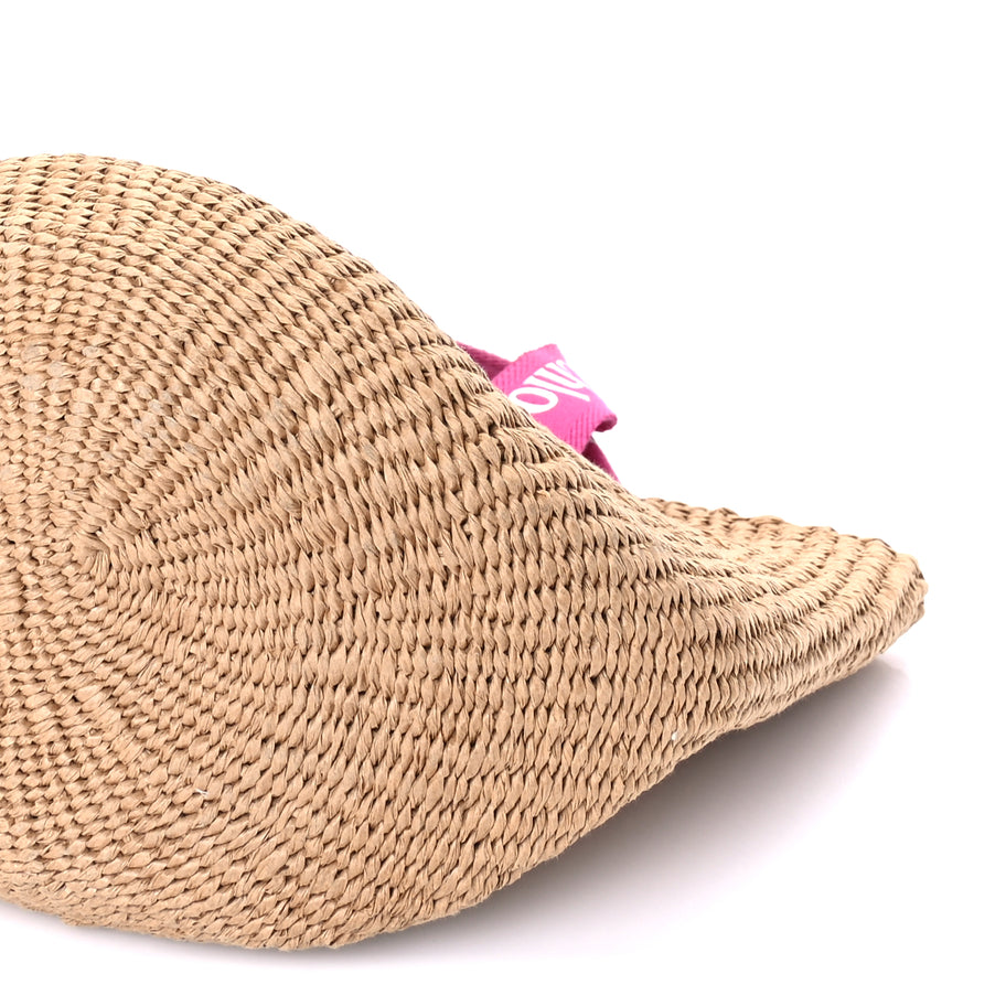 Chloe X MIFUKO Raffia Basket Bag Pink Image 8