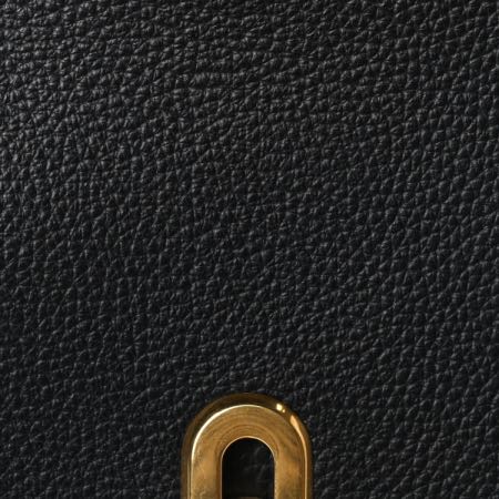 Mulberry Small Classic Grain Calfskin Small Amberley Satchel Black Image 18