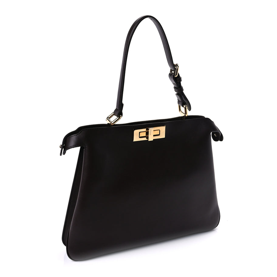 Fendi Vitello Medium Soft Peekaboo Mogano Image 2